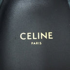 Celine Canvas Slip Ons Black Slipper — view 6