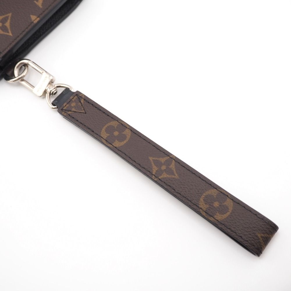 Louis Vuitton Zippy Dragonne Monogram Macassar Leather Wallet Brown — view 7