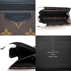 Louis Vuitton Zippy Dragonne Monogram Macassar Leather Wallet Brown — view 8