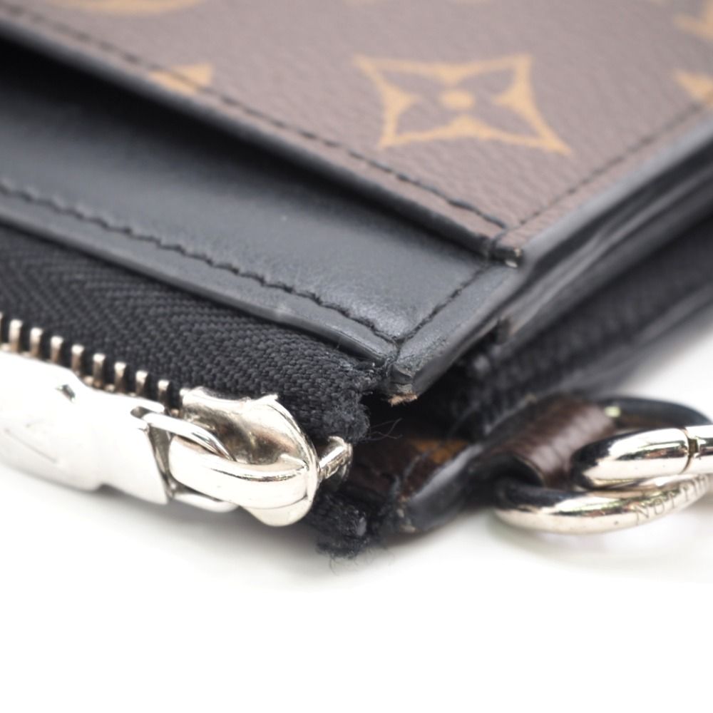 Louis Vuitton Zippy Dragonne Monogram Macassar Leather Wallet Brown — view 6