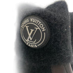 Louis Vuitton LV Bob Line Leather Boots Black — view 7