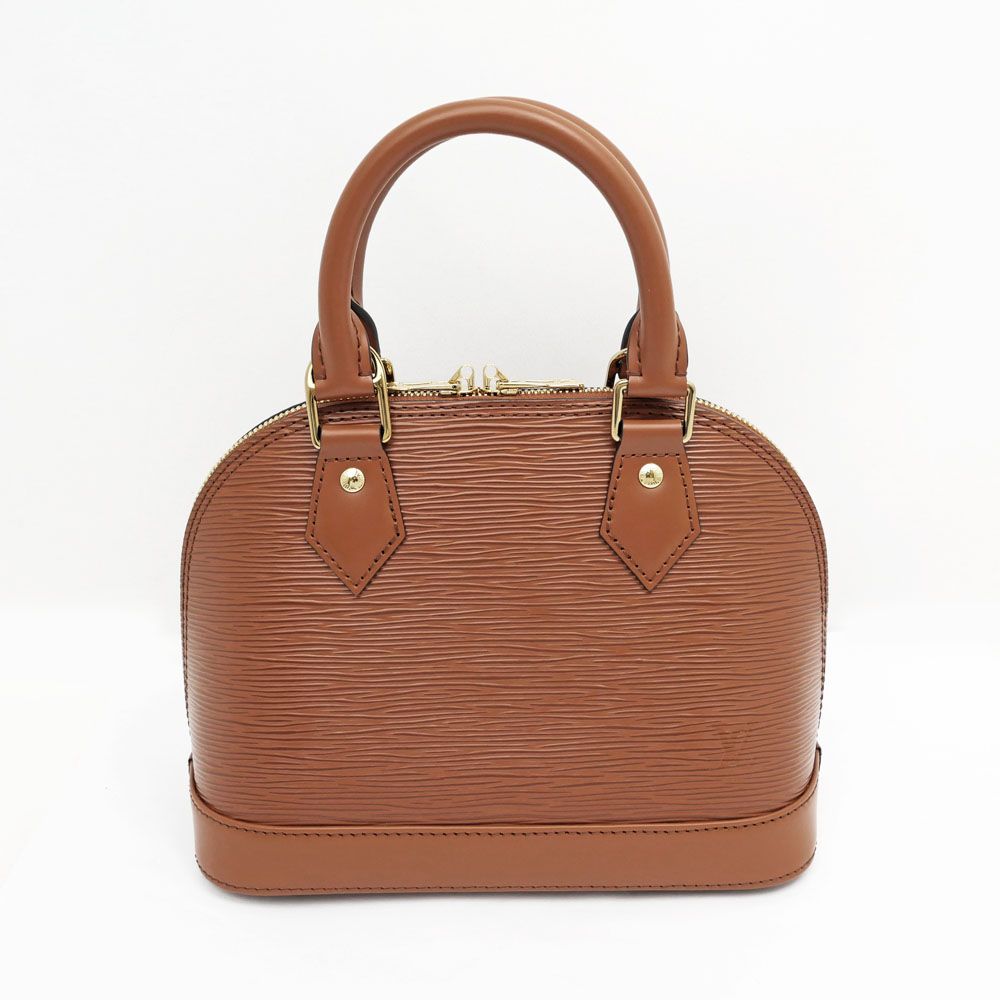 Louis Vuitton Alma BB Epi Zippy Handbag Tan Brown — view 2