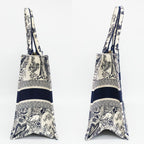Dior Heaven Book Tote Toile de Jouy Embroidery Canvas — view 4