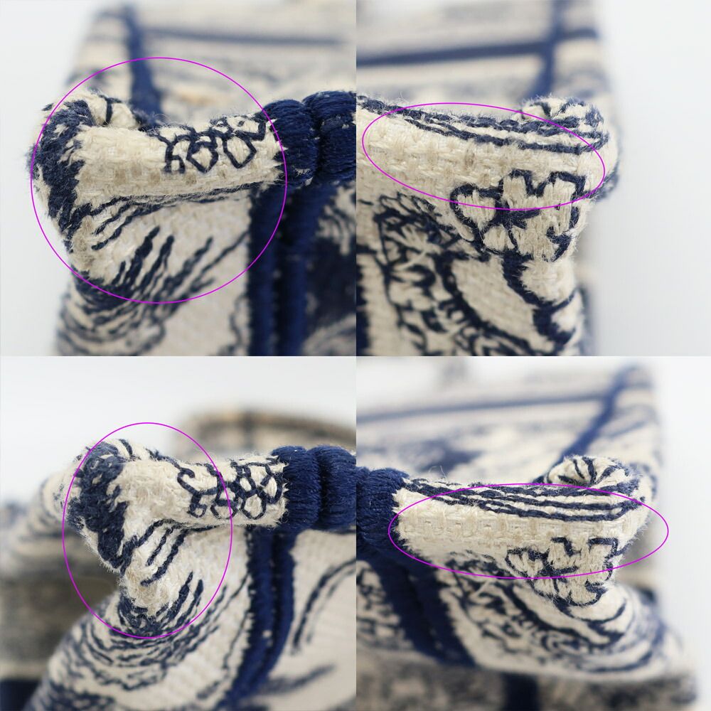 Dior Heaven Book Tote Toile de Jouy Embroidery Canvas — view 5