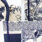 Dior Heaven Book Tote Toile de Jouy Embroidery Canvas — view 8