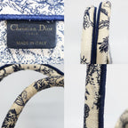 Dior Heaven Book Tote Toile de Jouy Embroidery Canvas — view 7