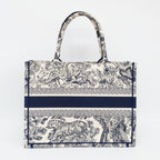 Dior Heaven Book Tote Toile de Jouy Embroidery Canvas — view 2