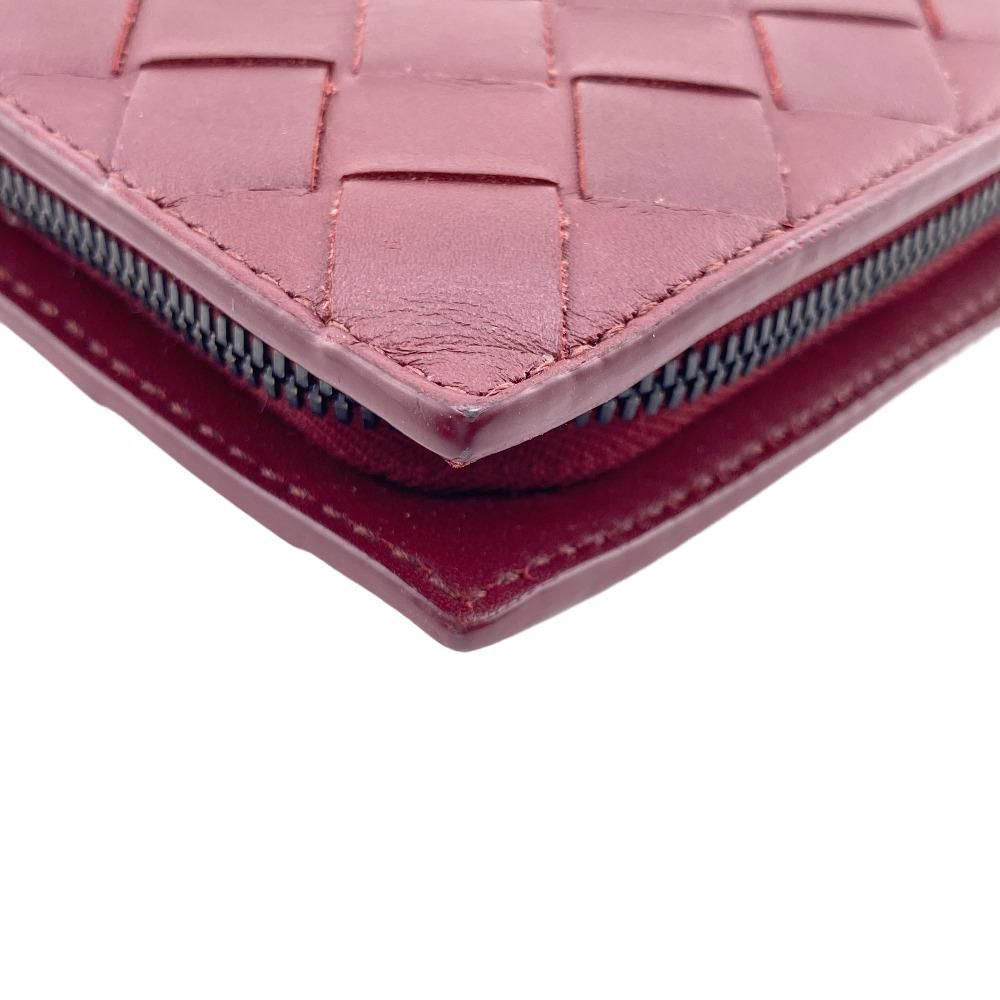 Bottega Veneta Zip Around Maxi Intrecciato Leather Wallet — view 5