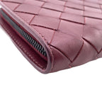 Bottega Veneta Zip Around Maxi Intrecciato Leather Wallet — view 4