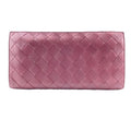 Bottega Veneta Zip Around Maxi Intrecciato Leather Wallet