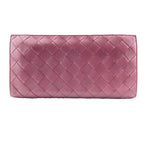 Bottega Veneta Zip Around Maxi Intrecciato Leather Wallet