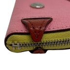 Hermes Paddock Chevre Mysore Leather Coin Case Pink — view 6