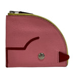 Hermes Paddock Chevre Mysore Leather Coin Case Pink — view 2
