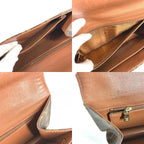 Louis Vuitton Clutch Pochette Dam PM Monogram Canvas Brown — view 9