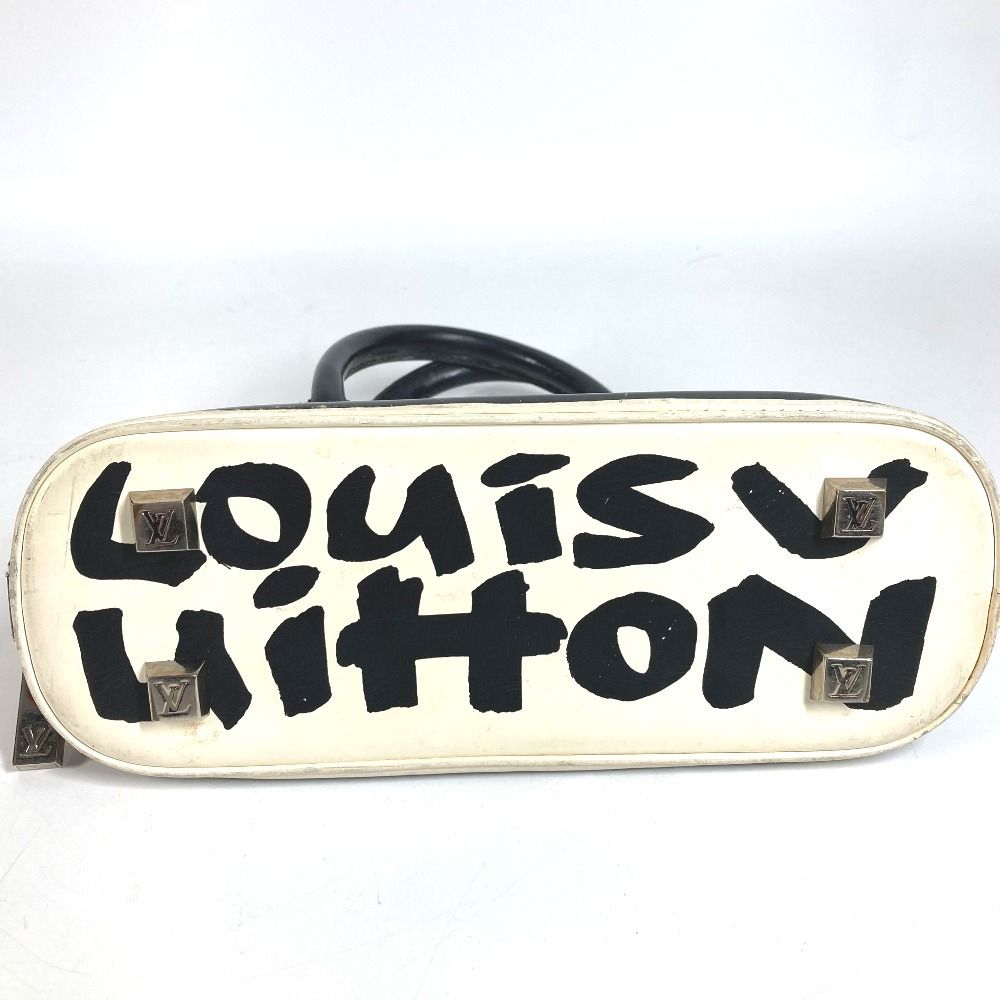 Louis Vuitton Handbag Alma PM Leather White — view 3