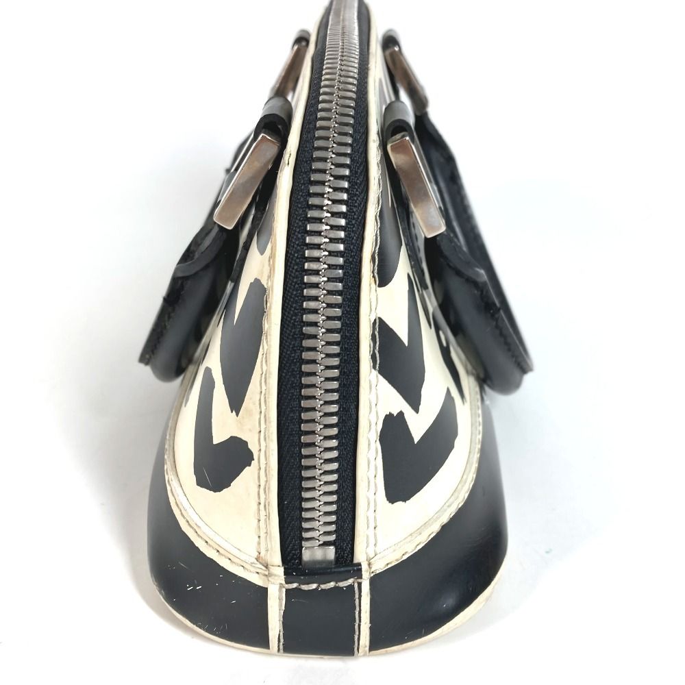 Louis Vuitton Handbag Alma PM Leather White — view 6