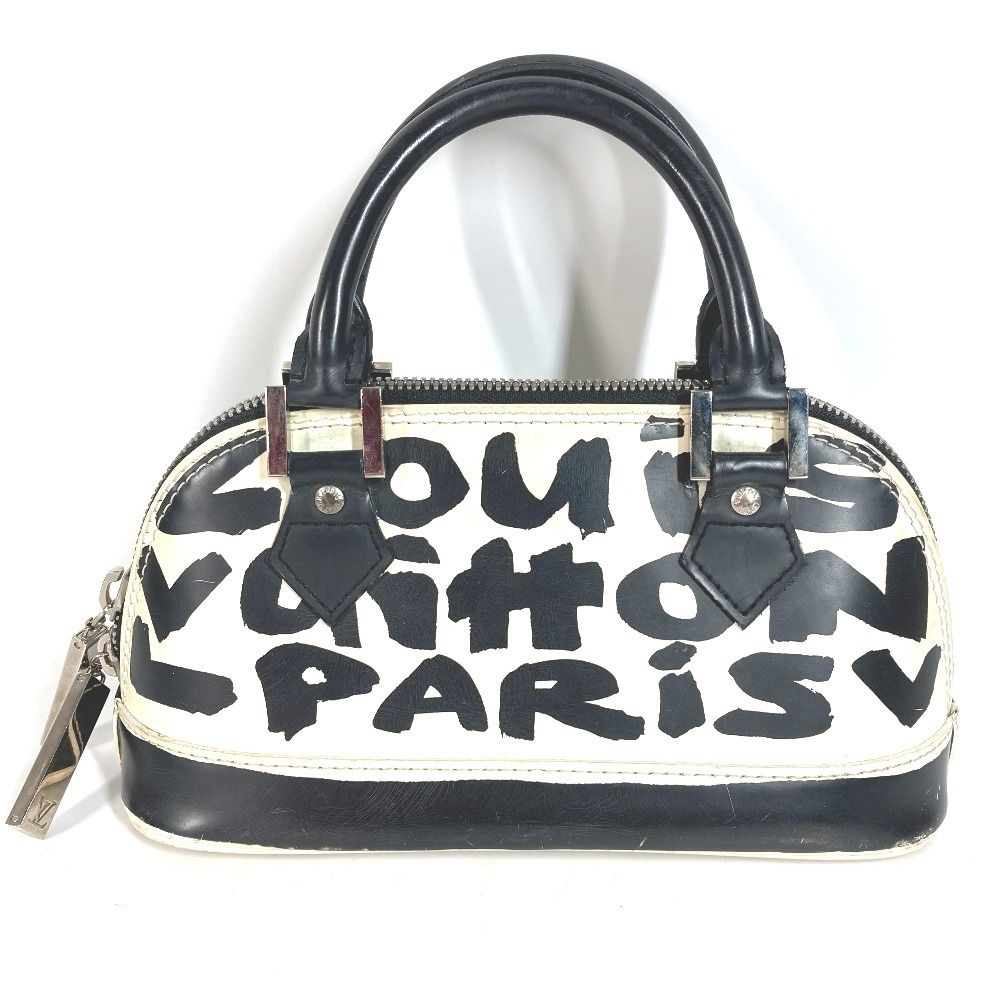 Louis Vuitton Handbag Alma PM Leather White