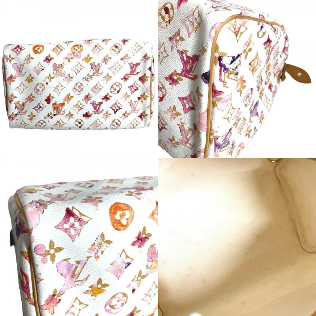 Louis Vuitton Handbag Speedy 30 White — view 7