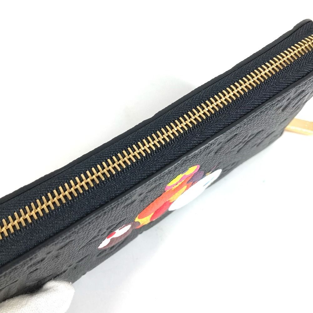 Louis Vuitton Wallet Zippy Monogram Empreinte Leather Noir Black — view 2