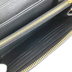 Louis Vuitton Wallet Zippy Monogram Empreinte Leather Noir Black — view 6