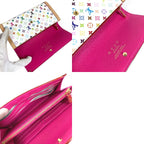 Louis Vuitton Wallet Portefeuille Sarah NM Monogram Multicolor Canvas Blanc — view 9