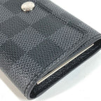 Louis Vuitton Key Case Multicles 6 Damier Graphite Canvas Black Key Holder — view 4