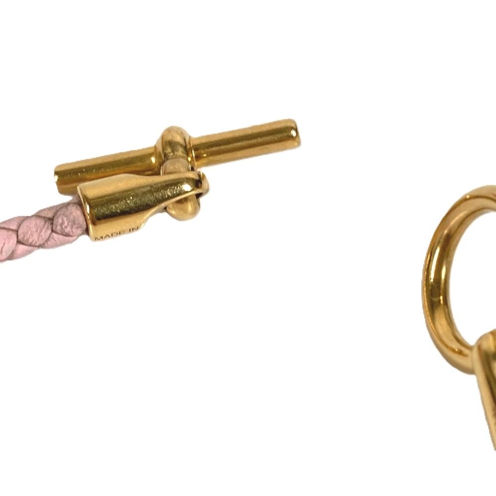 Hermes Bracelet Glenan Leather Light Pink — view 6
