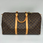 Louis Vuitton Monogram Keepall 50 Cadena — view 2