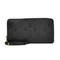 Louis Vuitton Empreinte Noir Zippy Wallet Monogram Black Leather