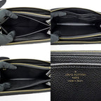 Louis Vuitton Empreinte Noir Zippy Wallet Monogram Black Leather — view 7