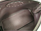 Fendi by the Way Mini Selleria Metallic Purple Leather 2-Way Shoulder Bag Silver — view 7