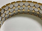 Louis Vuitton Bracelet Futura Gold Silver Metal Monogram — view 7