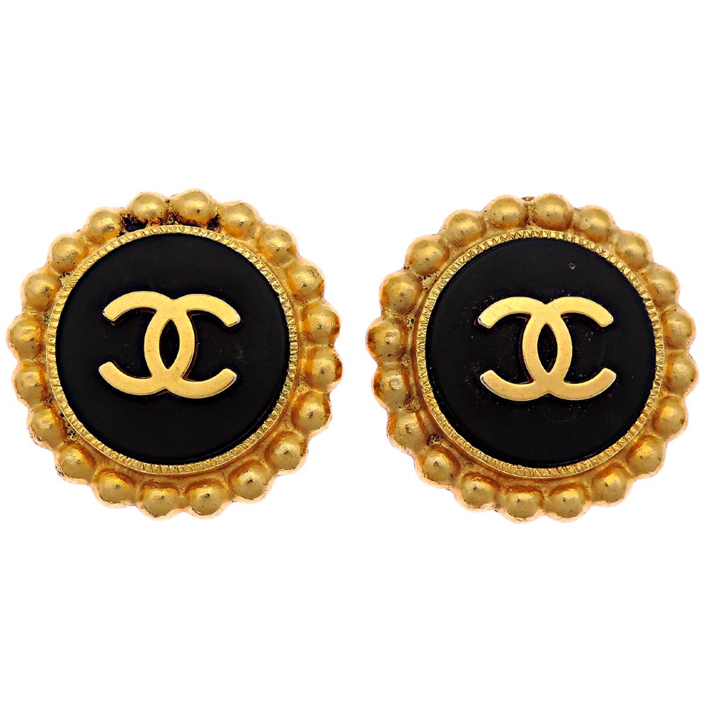 Chanel Earrings Gold