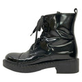 Prada Short Boots 36.5 Black Leather