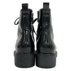 Prada Short Boots 36.5 Black Leather — view 3
