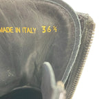 Prada Short Boots 36.5 Black Leather — view 7
