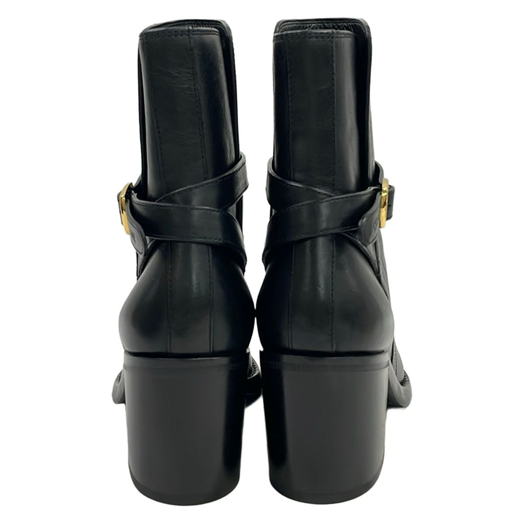 Celine Short Boots 36 Black Leather — view 3
