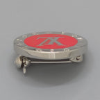 Louis Vuitton Supreme Collaboration Brooch LV Logo 1 of 3 Items Diameter 2.2 cm — view 4