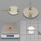 Louis Vuitton Supreme Collaboration Brooch LV Logo 1 of 3 Items Diameter 2.2 cm — view 8