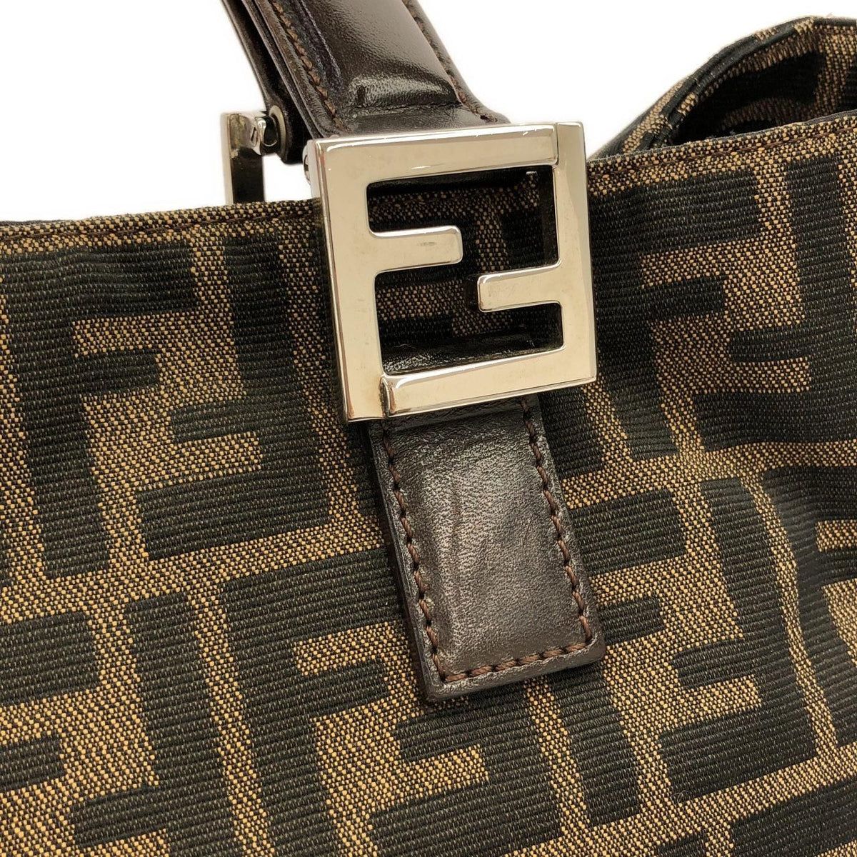 Fendi Vintage Bag Handbag Silver — view 3