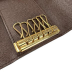 Louis Vuitton Damier Key Case for 6 Multicles 6 Brown Key Holder — view 8
