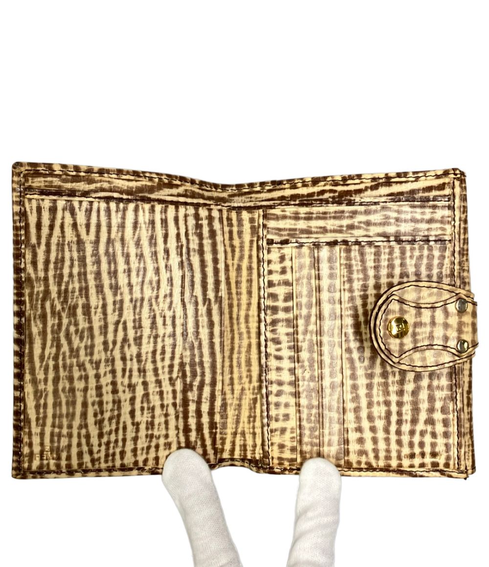 Fendi Bifold Wallet Hook Zucca — view 3