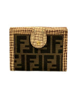 Fendi Bifold Wallet Hook Zucca