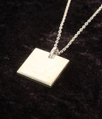 Gucci Necklace Logo Square Plate — view 5