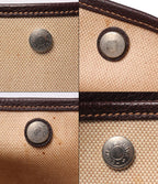 Hermes Tote Toile Ash Garden Party PM — view 6