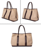 Hermes Tote Toile Ash Garden Party PM — view 2