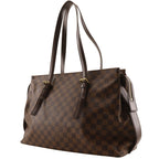 Louis Vuitton Chelsea Damier Canvas Brown Tote — view 2