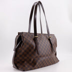 Louis Vuitton Chelsea Damier Canvas Brown Tote — view 3