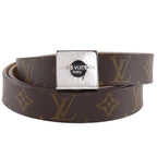 Louis Vuitton Ceinture Carre Monogram Canvas Brown Belt