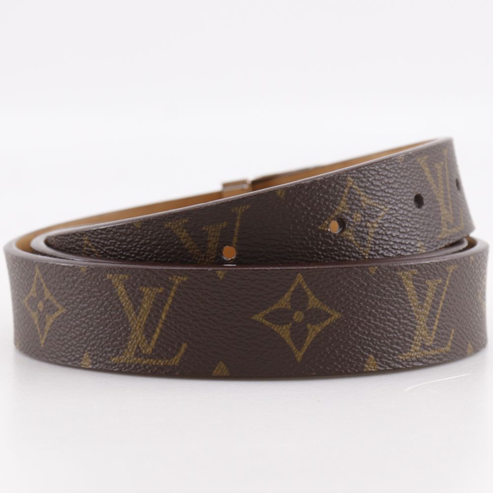 Louis Vuitton Ceinture Carre Monogram Canvas Brown Belt — view 3